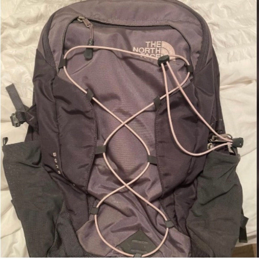North Face Grey Backpack
